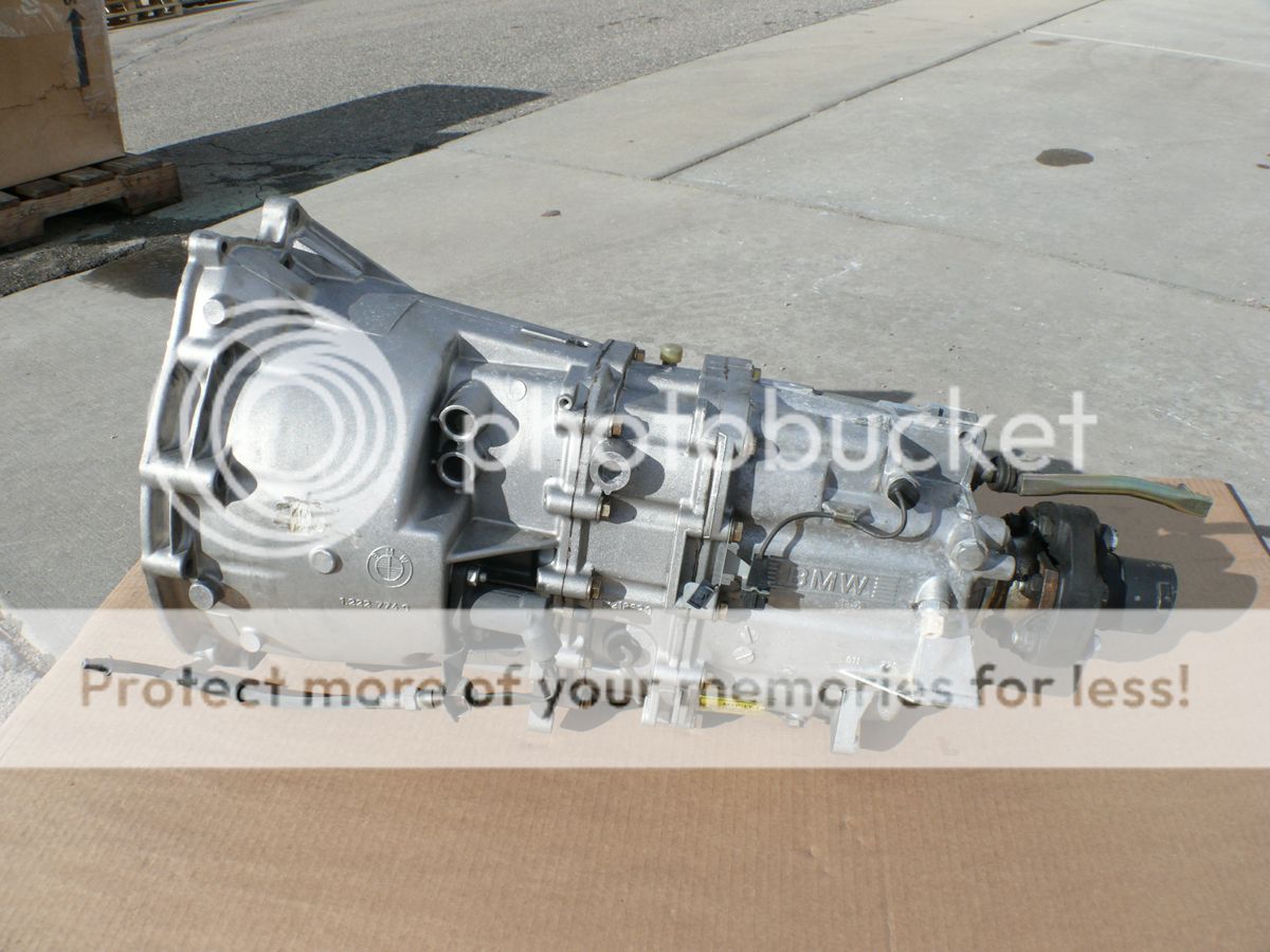 E46 M3 Getrag 420g 6 speed manual transmission with broken tabs